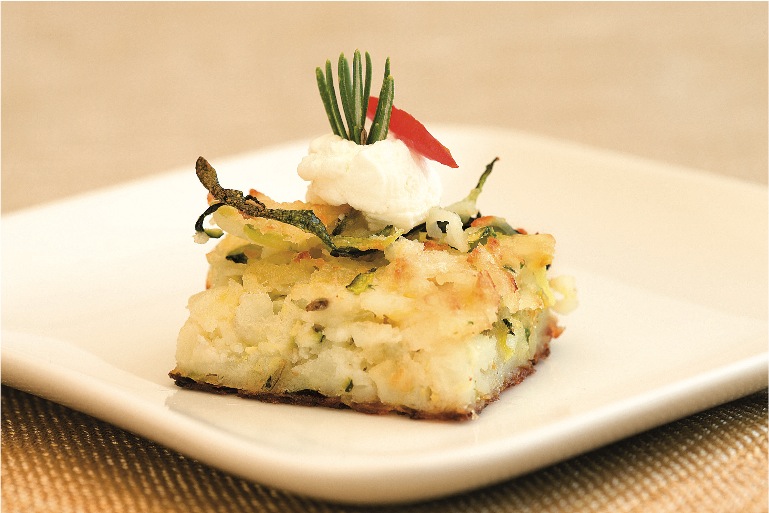 Zucchini and Potato Latkes