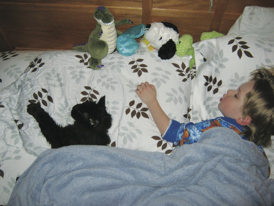 Ethan and Snuggles
