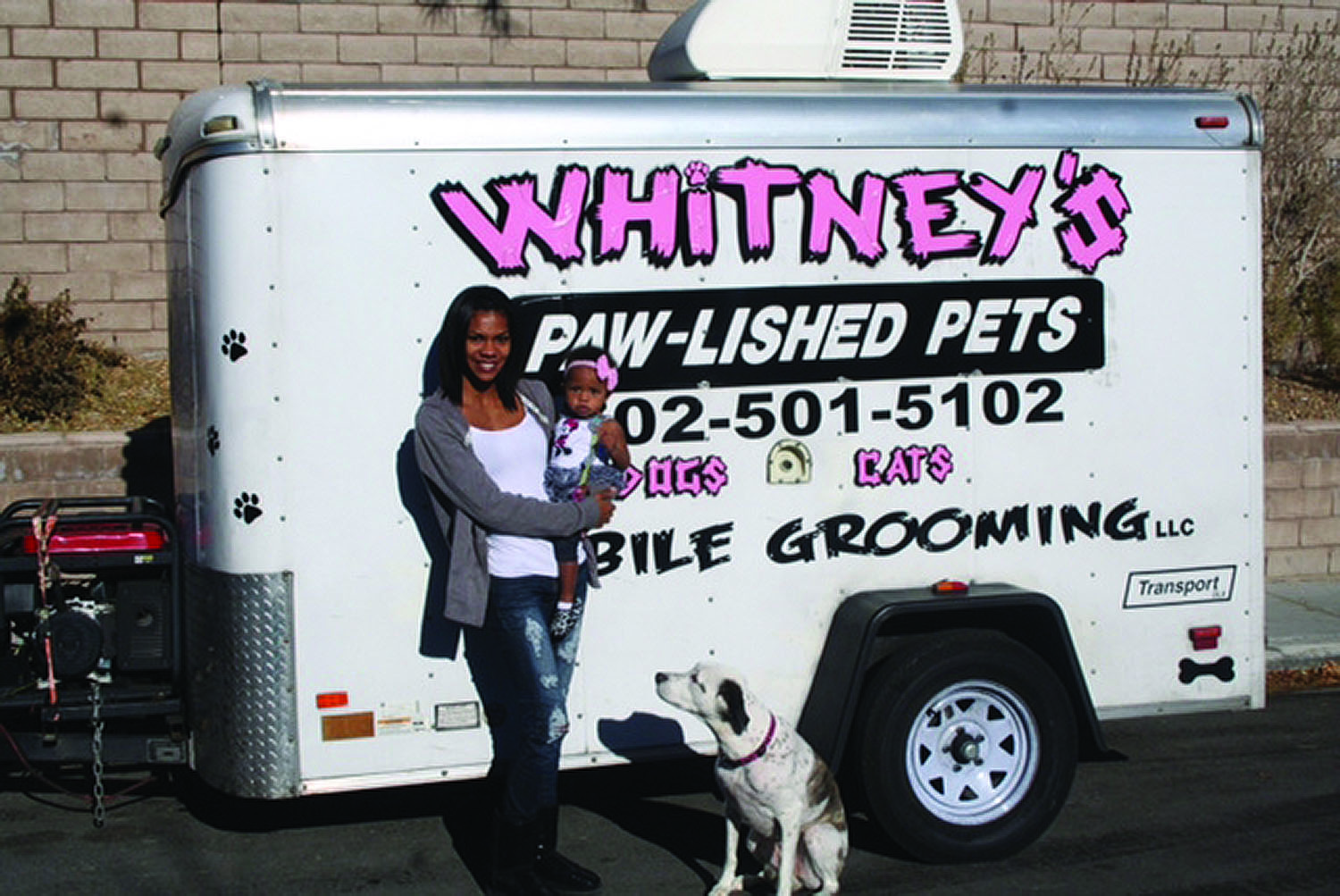 whitney's pawlished pets mobile grooming